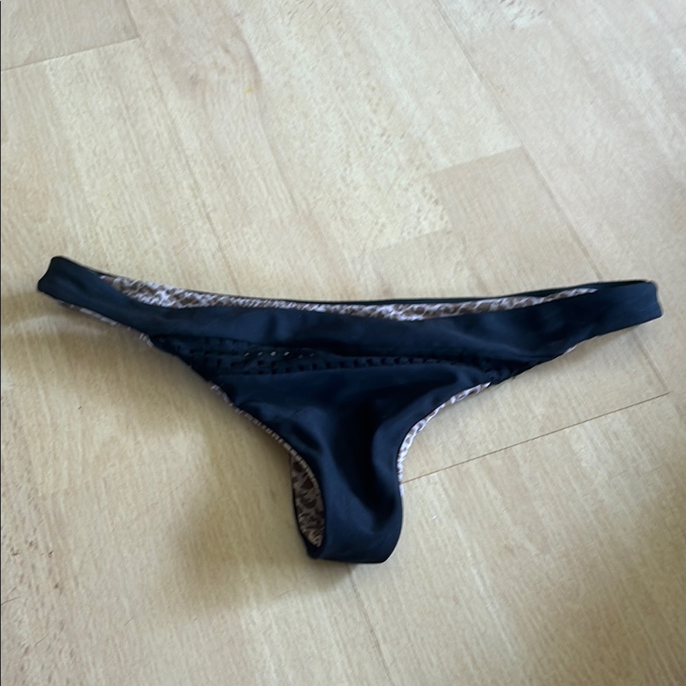 Acacia Black Bikini Bottom